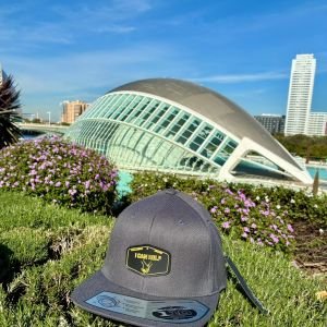 Gorra Snapback I CAN HELP Gris Oscura – Challenge & Change